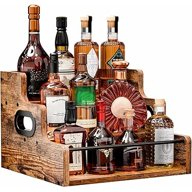 【美品】アメリカ製ワインラック 21本収納アイアン×ウッド製 サービングトレイ付 ZENY 大型 ボトル96本 木製ワインラック 積み重ね可能 横12列収納 頑丈